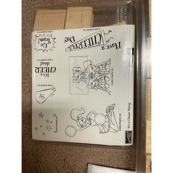 Stampin’ UP! It’s a cheer thing set of 7, close to my heart,‎ plus misc stamps - Picture 2 of 6